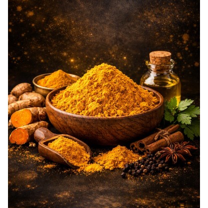 محصول نمونه تستی زردچوبه اعلا هندی